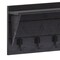 Flash Furniture Daly Wall Mounted 24in Solid Pine Wood Storage Rack with Upper Shelf and 5 Hooks HGWA-CR-5-BLKWSH-GG - alternate 10